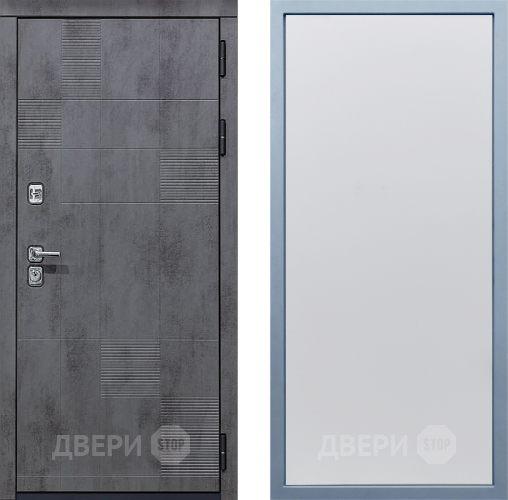 Входная металлическая Дверь Дива МД-35 Н-1 Белый в Пущино