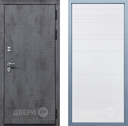 Входная металлическая Дверь Дива МД-35 Д-5 Белый в Пущино