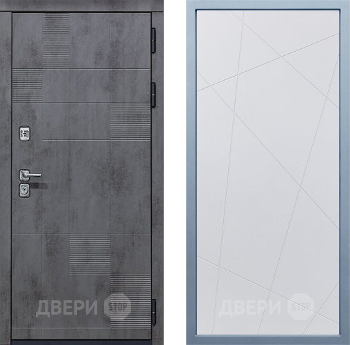Входная металлическая Дверь Дива МД-35 Д-11 Белый в Пущино