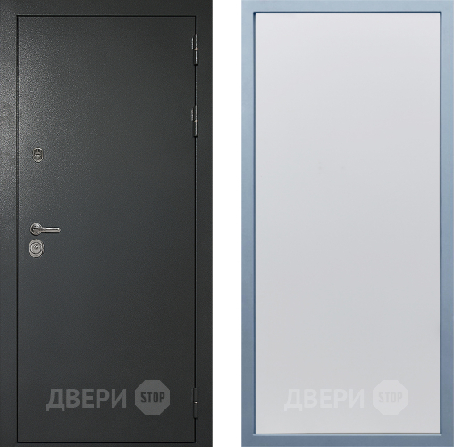 Входная металлическая Дверь Дива МД-40 Титан Н-1 Белый в Пущино