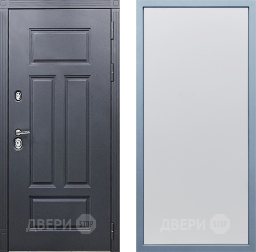 Входная металлическая Дверь Дива МХ-29 STR Н-1 Белый в Пущино