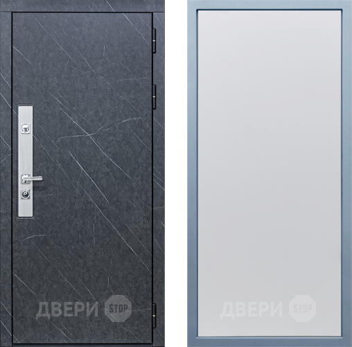 Входная металлическая Дверь Дива МХ-26 STR Н-1 Белый в Пущино