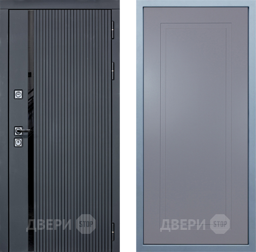 Входная металлическая Дверь Дива МХ-46 STR Н-10 Силк Маус в Пущино