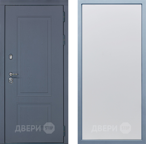Входная металлическая Дверь Дива МХ-38 STR Н-1 Белый в Пущино
