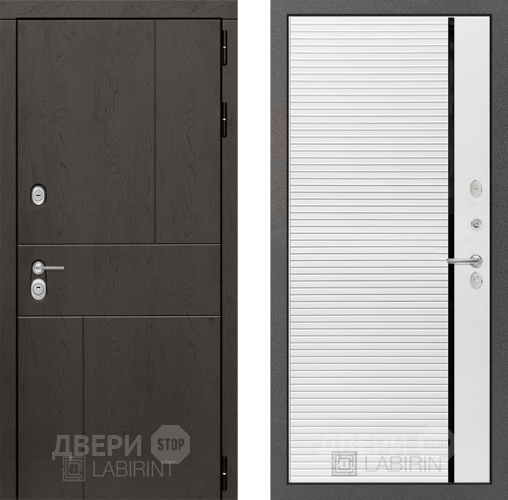 Дверь Лабиринт (LABIRINT) Urban 22 Белый софт в Пущино