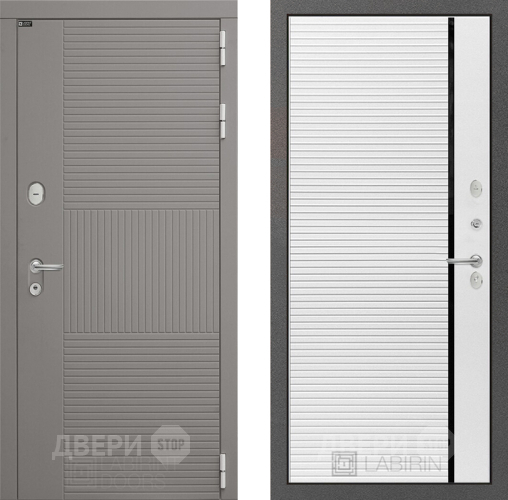 Дверь Лабиринт (LABIRINT) Формо 22 Белый софт в Пущино