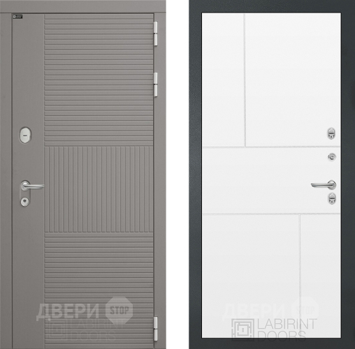 Дверь Лабиринт (LABIRINT) Формо 21 Белый софт в Пущино