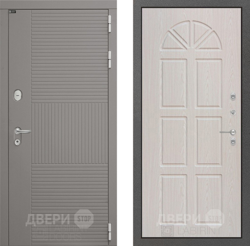 Входная металлическая Дверь Лабиринт (LABIRINT) Формо 15 VINORIT Алмон 25 в Пущино