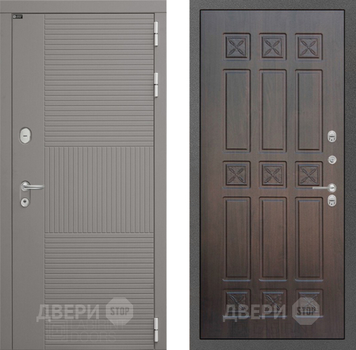 Входная металлическая Дверь Лабиринт (LABIRINT) Формо 16 VINORIT Алмон 28 в Пущино