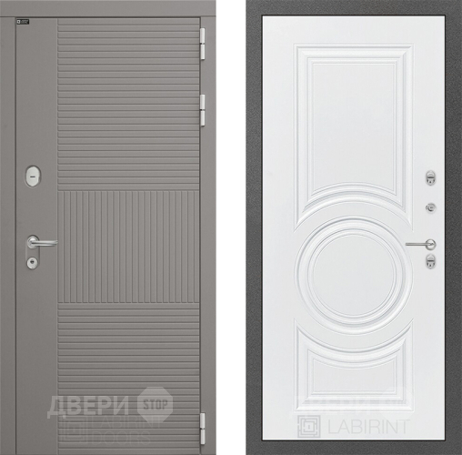 Дверь Лабиринт (LABIRINT) Формо 23 Белый софт в Пущино