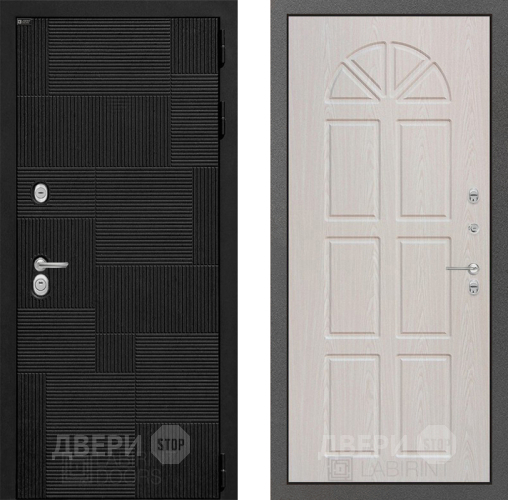Входная металлическая Дверь Лабиринт (LABIRINT) Pazl 15 VINORIT Алмон 25 в Пущино