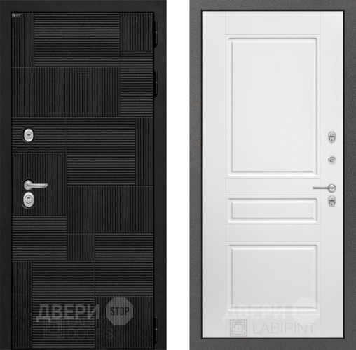 Дверь Лабиринт (LABIRINT) Pazl 03 Белый софт в Пущино