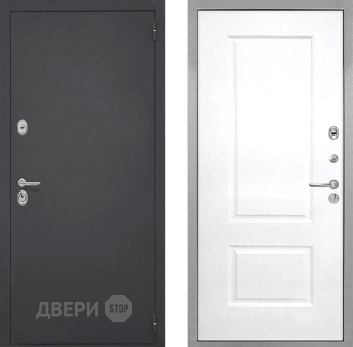 Входная металлическая Дверь Интекрон (INTECRON) Гектор Альба Роял Вуд белый в Пущино