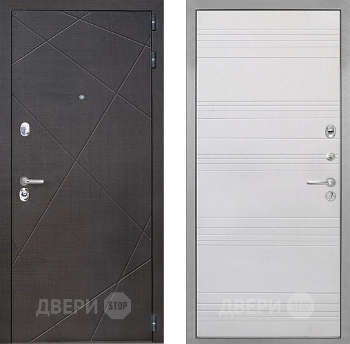 Входная металлическая Дверь Интекрон (INTECRON) Сенатор Лучи ФЛ-316 Белый ясень в Пущино