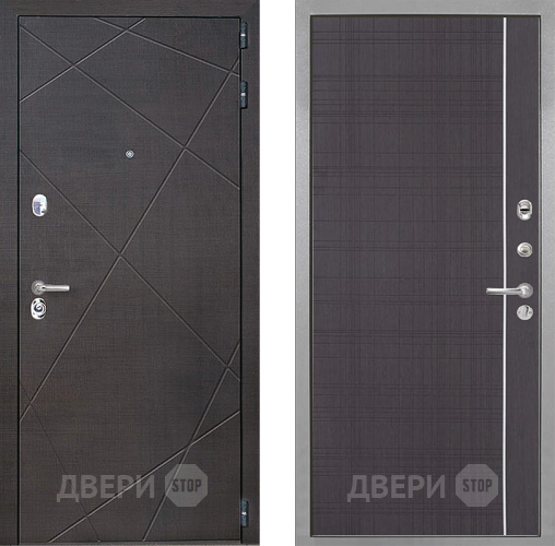 Входная металлическая Дверь Интекрон (INTECRON) Сенатор Лучи В-07 с молдингом Венге в Пущино