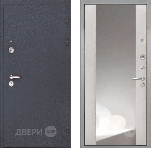Дверь Интекрон (INTECRON) Колизей ФЛЗ-516 Зеркало Сосна белая в Пущино
