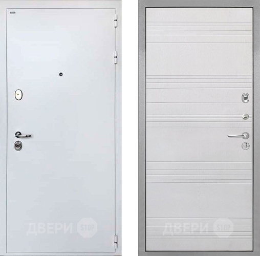Входная металлическая Дверь Интекрон (INTECRON) Колизей White ФЛ-316 Белый ясень в Пущино