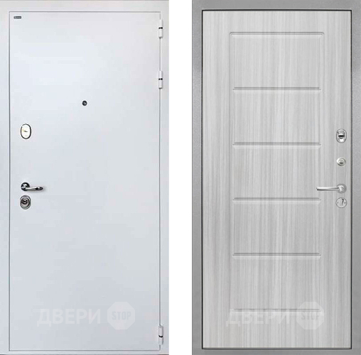 Входная металлическая Дверь Интекрон (INTECRON) Колизей White ФЛ-39 Сандал белый в Пущино