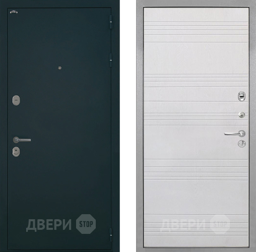 Входная металлическая Дверь Интекрон (INTECRON) Греция ФЛ-316 Белый ясень в Пущино