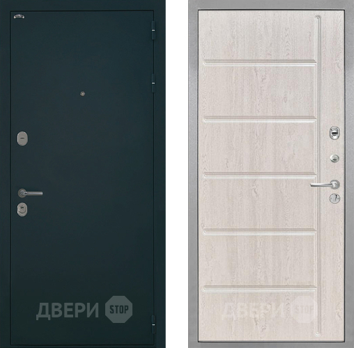 Входная металлическая Дверь Интекрон (INTECRON) Греция ФЛ-102 Сосна белая в Пущино