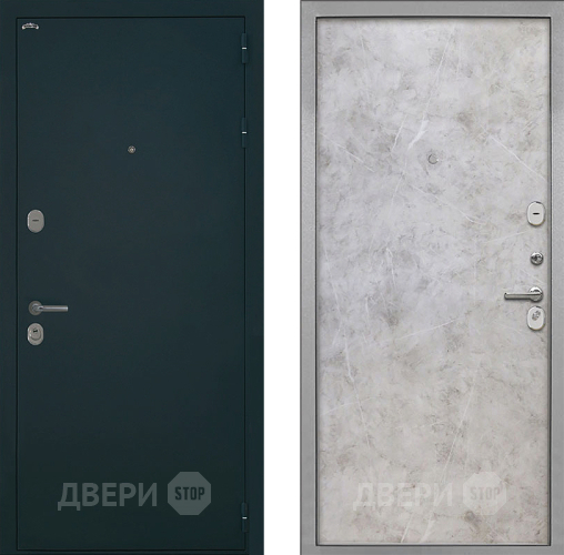 Входная металлическая Дверь Интекрон (INTECRON) Греция Гладкая Мрамор светлый в Пущино
