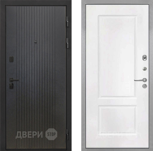 Дверь Интекрон (INTECRON) Профит Black ФЛ-295 КВ-2 Белый матовый в Пущино