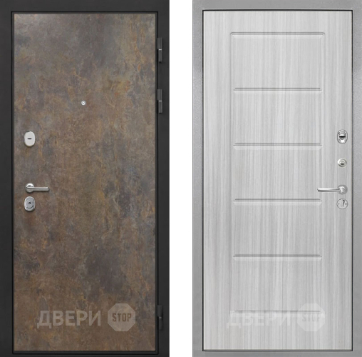 Входная металлическая Дверь Интекрон (INTECRON) Гектор Гранж ФЛ-39 Сандал белый в Пущино