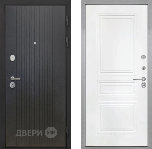 Входная металлическая Дверь Интекрон (INTECRON) Гектор ФЛ-295 ФЛ-243 Белый матовый в Пущино