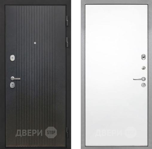 Входная металлическая Дверь Интекрон (INTECRON) Гектор ФЛ-295 Гладкая Силк Сноу в Пущино