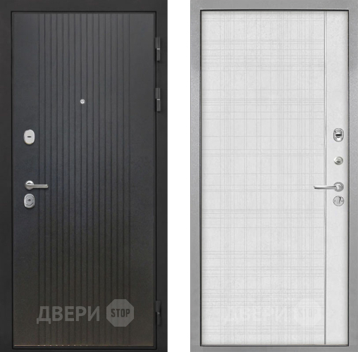 Входная металлическая Дверь Интекрон (INTECRON) Гектор ФЛ-295 В-07 с молдингом Лофт белый в Пущино