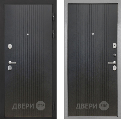 Входная металлическая Дверь Интекрон (INTECRON) Гектор ФЛ-295 ФЛ-295 Лофт черный в Пущино