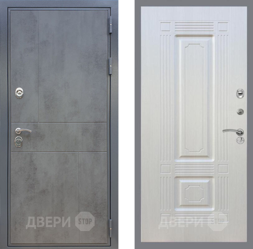 Входная металлическая Дверь Рекс (REX) ФЛ-290 FL-2 Лиственница беж в Пущино