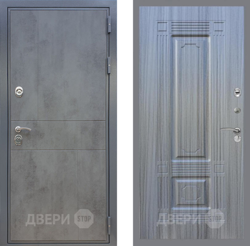 Входная металлическая Дверь Рекс (REX) ФЛ-290 FL-2 Сандал грей в Пущино