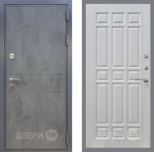 Входная металлическая Дверь Рекс (REX) ФЛ-290 FL-33 Лиственница беж в Пущино