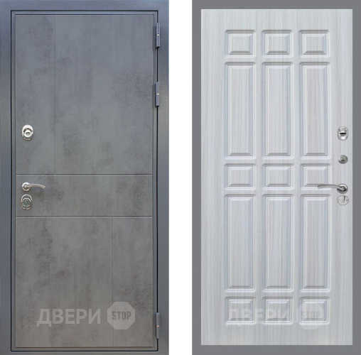 Входная металлическая Дверь Рекс (REX) ФЛ-290 FL-33 Сандал белый в Пущино