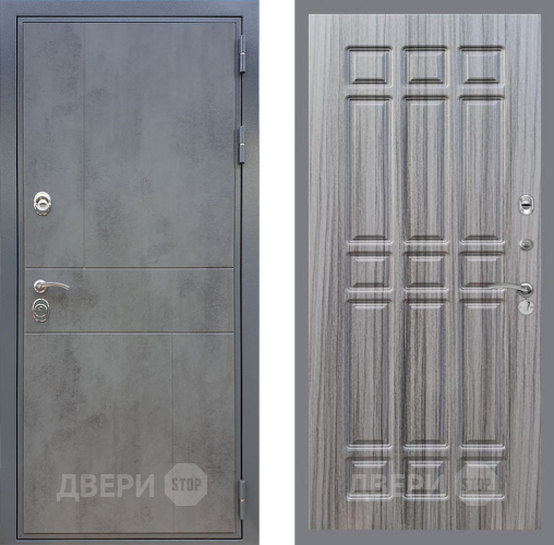 Входная металлическая Дверь Рекс (REX) ФЛ-290 FL-33 Сандал грей в Пущино