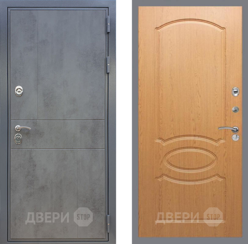 Входная металлическая Дверь Рекс (REX) ФЛ-290 FL-128 Дуб в Пущино