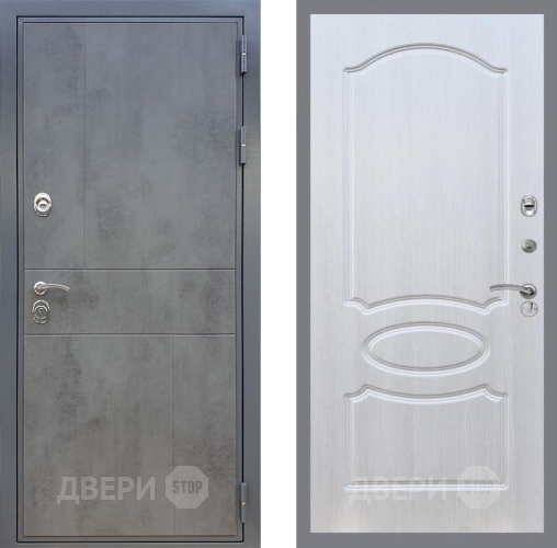Входная металлическая Дверь Рекс (REX) ФЛ-290 FL-128 Лиственница беж в Пущино
