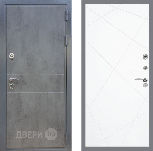 Входная металлическая Дверь Рекс (REX) ФЛ-290 FL-291 Силк Сноу в Пущино
