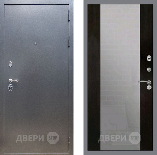 Входная металлическая Дверь Рекс (REX) 11 СБ-16 Зеркало Венге в Пущино