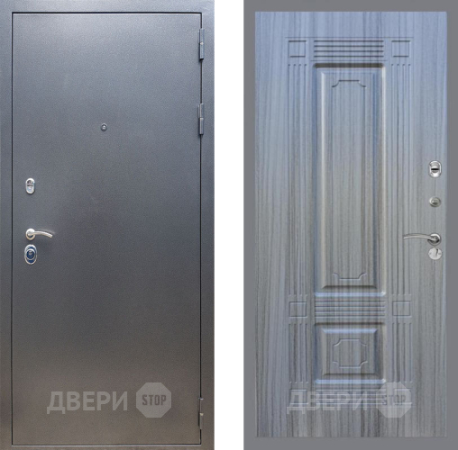 Входная металлическая Дверь Рекс (REX) 11 FL-2 Сандал грей в Пущино