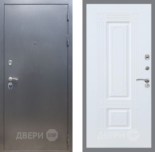 Входная металлическая Дверь Рекс (REX) 11 FL-2 Силк Сноу в Пущино