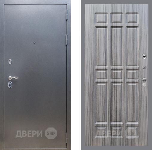 Входная металлическая Дверь Рекс (REX) 11 FL-33 Сандал грей в Пущино