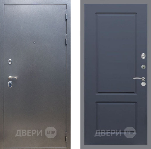 Входная металлическая Дверь Рекс (REX) 11 FL-117 Силк титан в Пущино