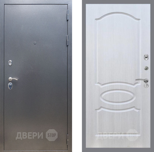 Входная металлическая Дверь Рекс (REX) 11 FL-128 Лиственница беж в Пущино