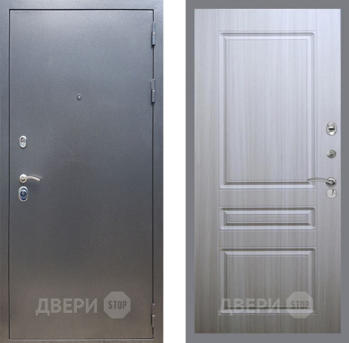 Входная металлическая Дверь Рекс (REX) 11 FL-243 Сандал белый в Пущино