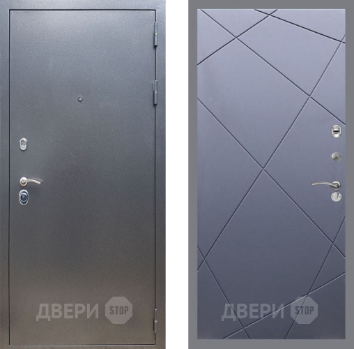 Входная металлическая Дверь Рекс (REX) 11 FL-291 Силк титан в Пущино