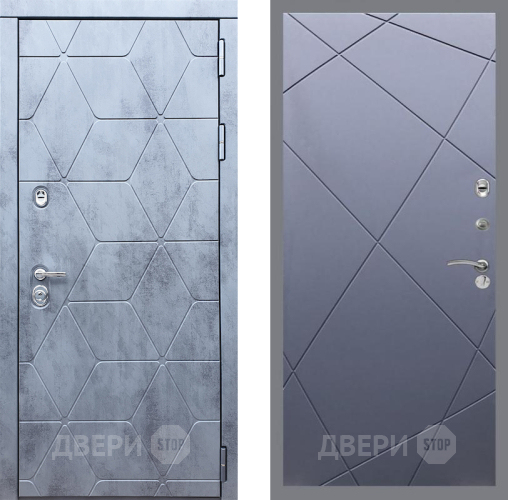 Входная металлическая Дверь Рекс (REX) 28 FL-291 Силк титан в Пущино