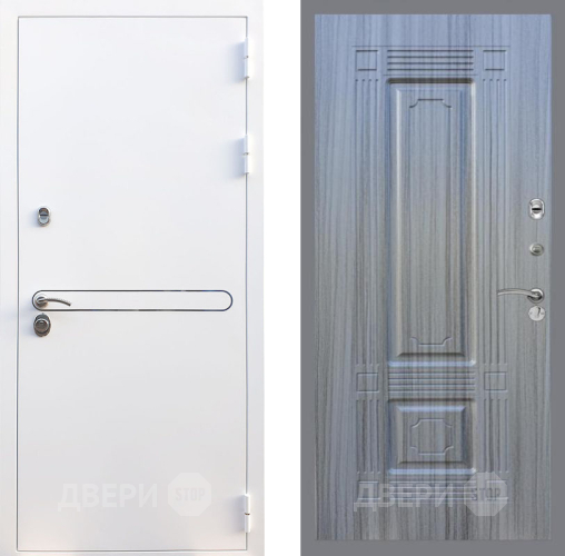 Входная металлическая Дверь Рекс (REX) 27 FL-2 Сандал грей в Пущино