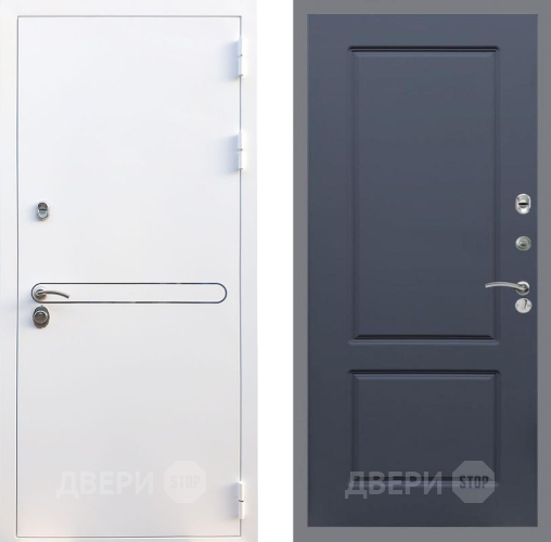 Входная металлическая Дверь Рекс (REX) 27 FL-117 Силк титан в Пущино